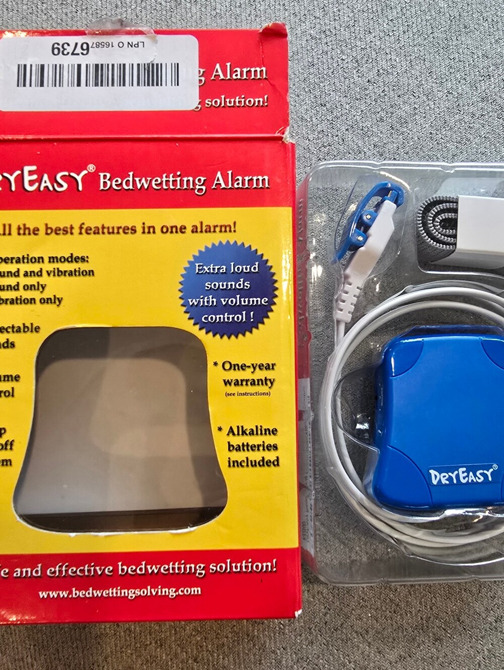 DRYEASY Bedwetting Alarm in Blue